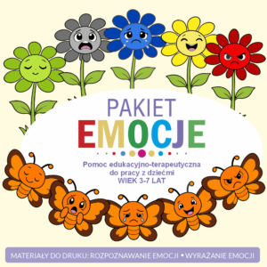 Pakiet EMOCJE dla przedszkolaków